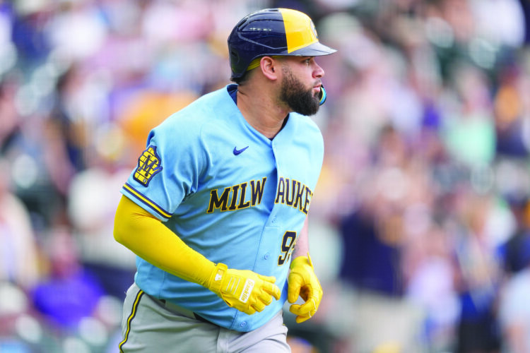 Gary Sánchez hits first homer since April 14, Brewers complete sweep of Rockies with 12-4 win